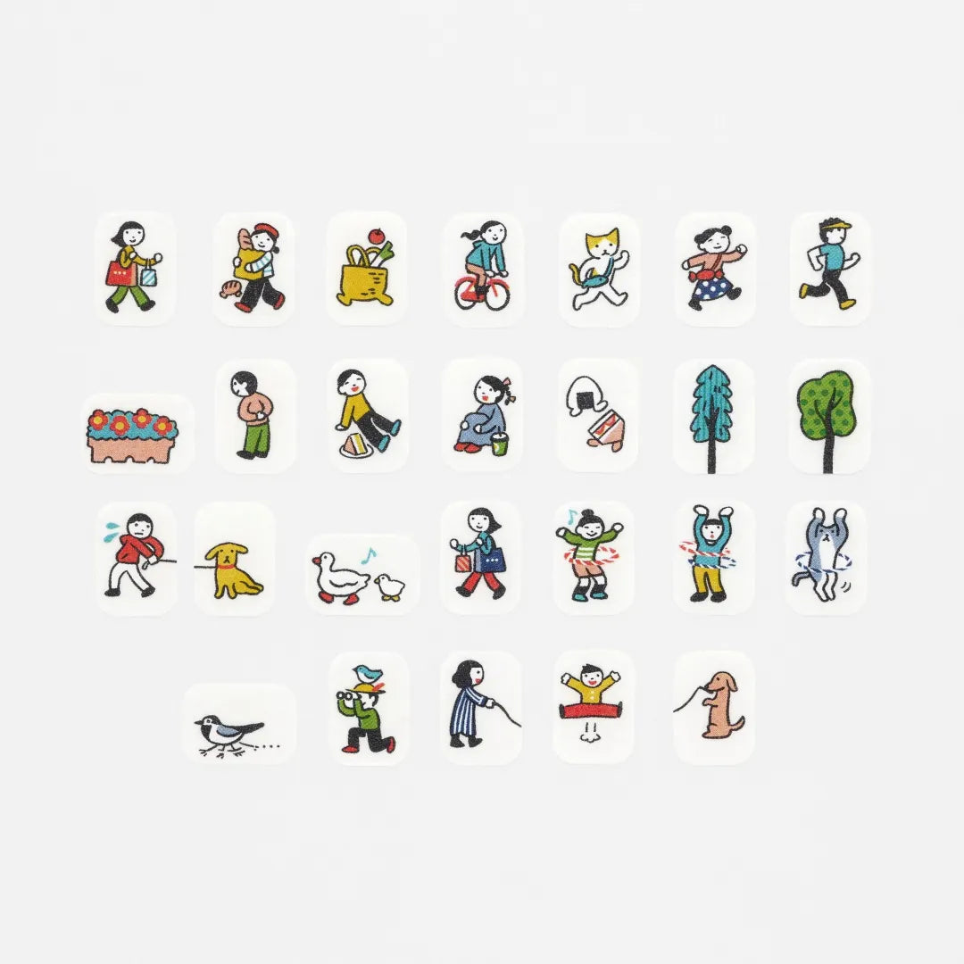 BANDE Masking Tape - People Who Live In Notebooks - A Perfect Day For A Stroll