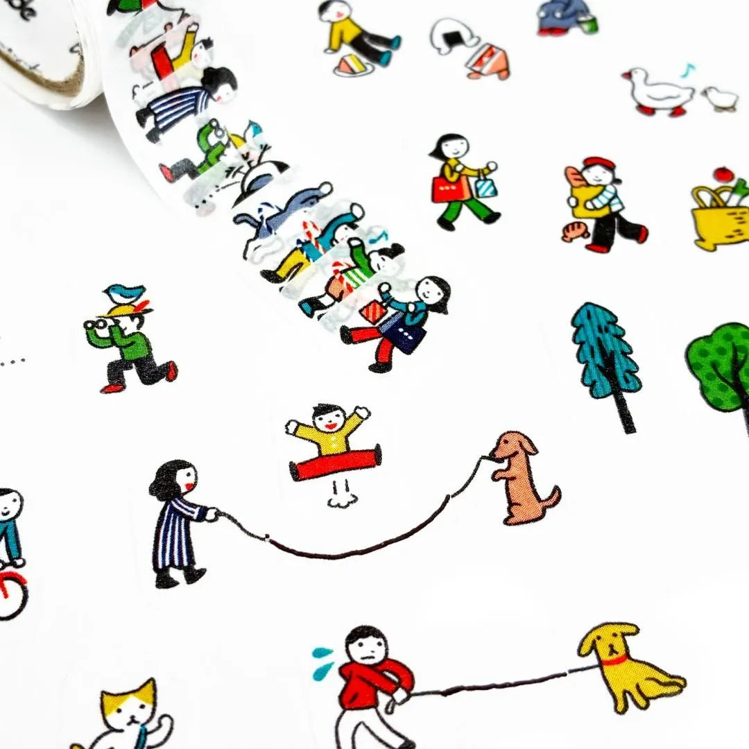 BANDE Masking Tape - People Who Live In Notebooks - A Perfect Day For A Stroll