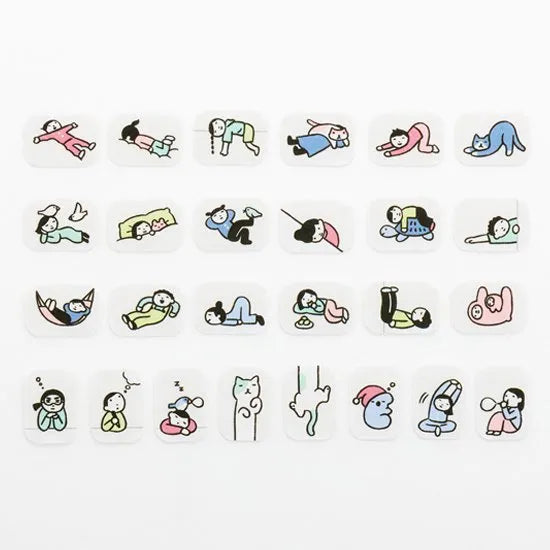 BANDE Masking Tape - People Who Live In Notebooks - Doing Nothing