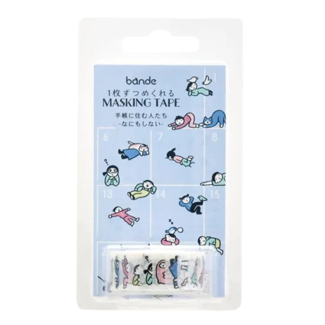 BANDE Masking Tape - People Who Live In Notebooks - Doing Nothing