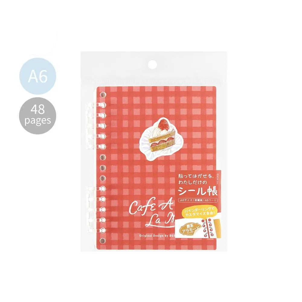 BGM Cafe À La Mode - Sticker Book - Shortcake