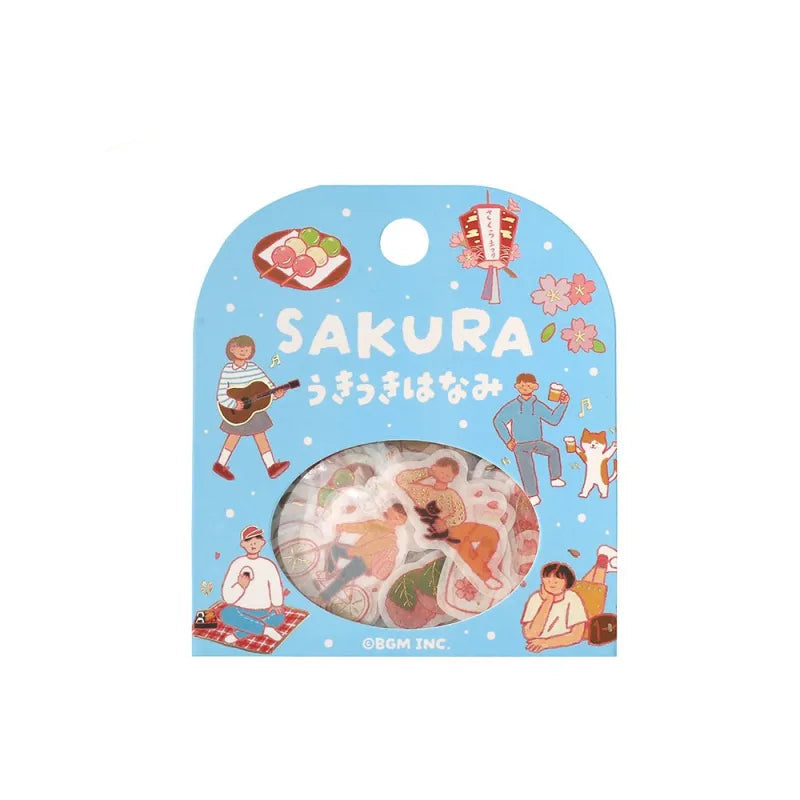 BGM Flake Stickers - Cherry Blossom - Limited Edition