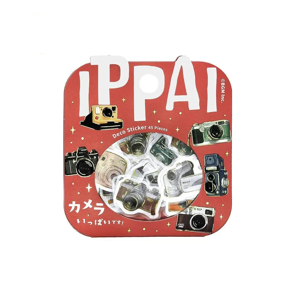 BGM Flake Stickers - Foil-Stamped - IPPAI - Cameras