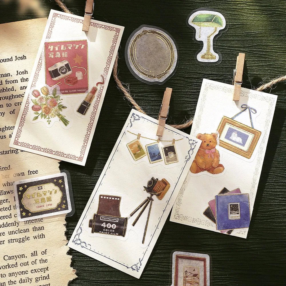 BGM Flake Stickers - Foil-Stamped - Shopping Street - Photo Gallery