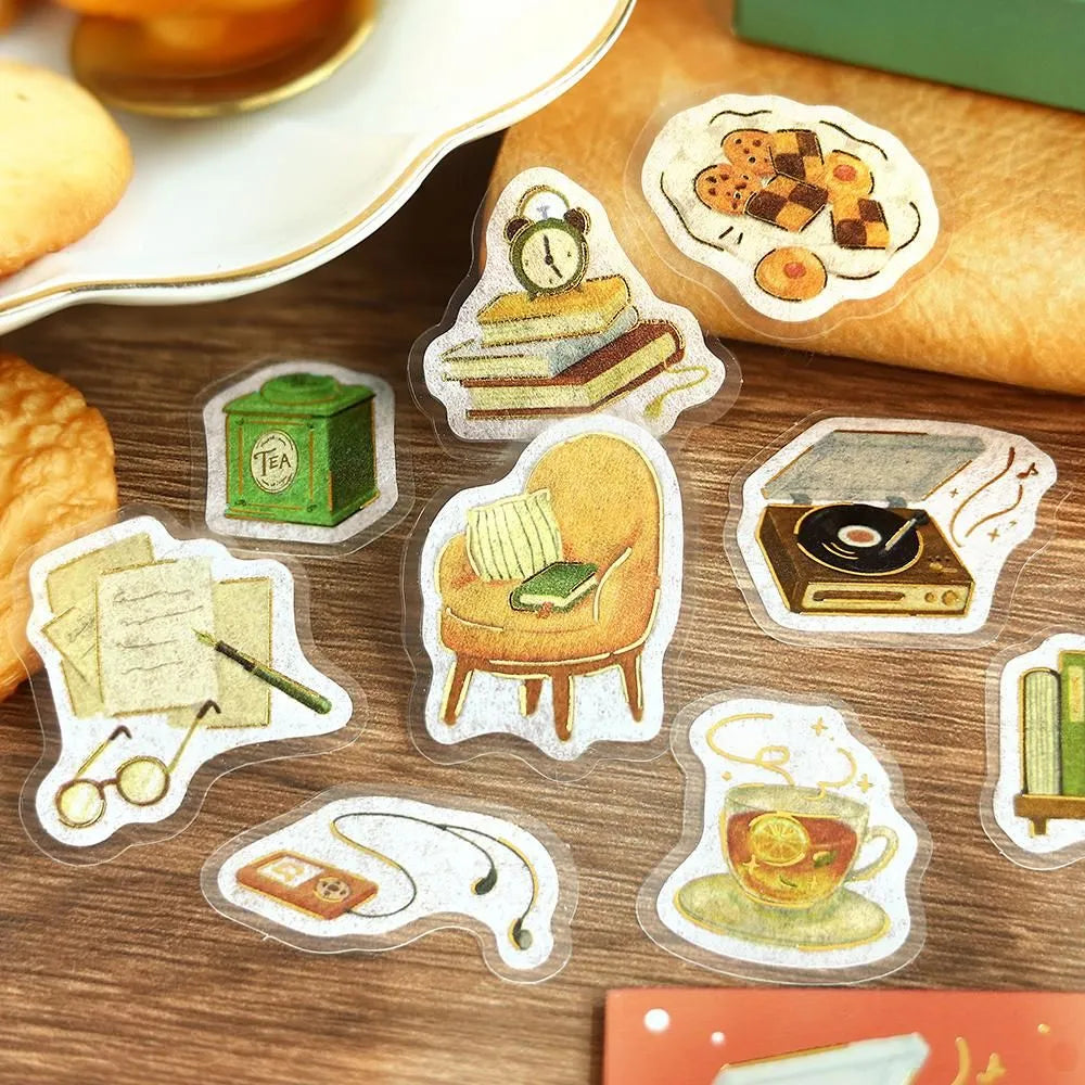 BGM Flake Stickers - Foil-Stamped - Today Is A Good Day - Good Afternoon