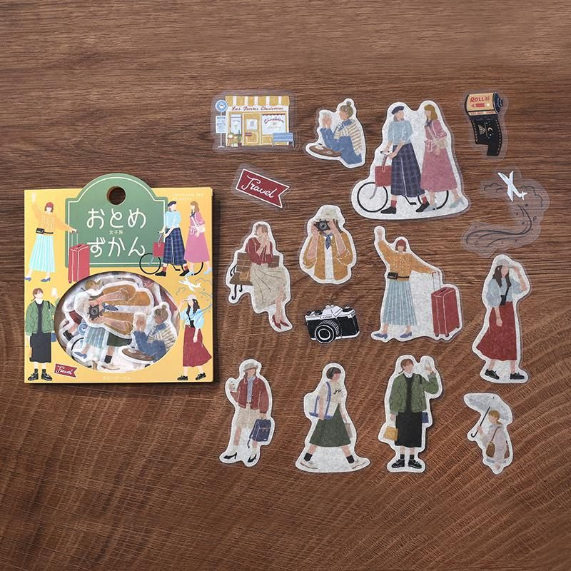 BGM Flake Stickers - Girl's Guidebook - Girl's Trip
