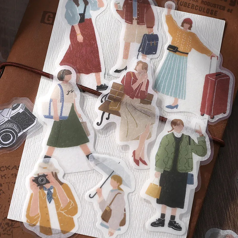 BGM Flake Stickers - Girl's Guidebook - Girl's Trip