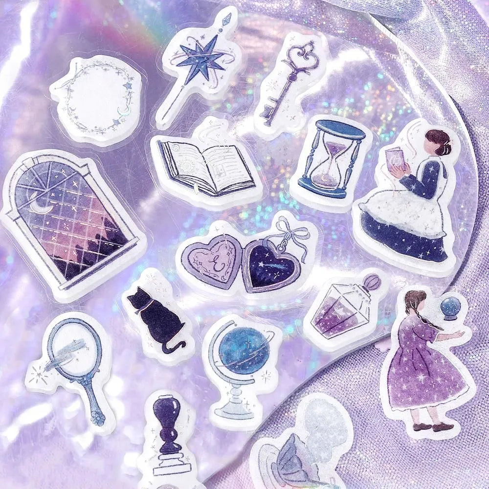 BGM Flake Stickers - Foil-Stamped - A Maiden's Moment - Dream Time