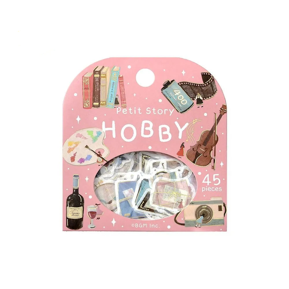 BGM Foil-Stamped Flake Stickers - Petit Story - Hobby