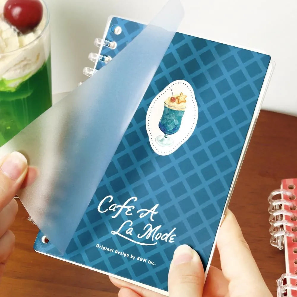 BGM Sticker Book - Cafe À La Mode - Sky Blue Soda