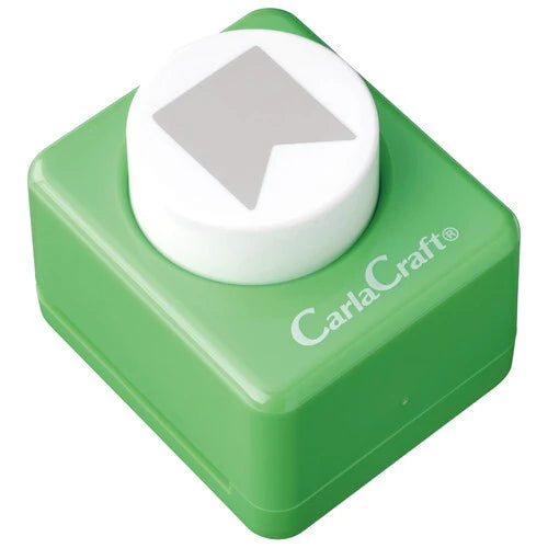 CARL Carla Craft - Medium-Sized Craft Punch - Ribbon Flag