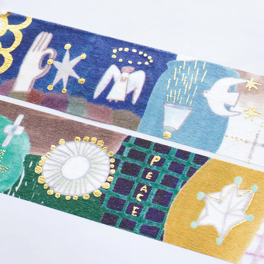 COZYCA x CHIHIRO SONODA Foil-Stamped Masking Tape - Inori To Hikari