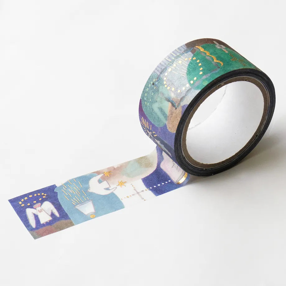 COZYCA x CHIHIRO SONODA Foil-Stamped Masking Tape - Inori To Hikari