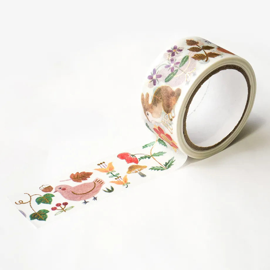 COZYCA x AIKO FUKAWA Foil-Stamped Masking Tape -  Kusamura