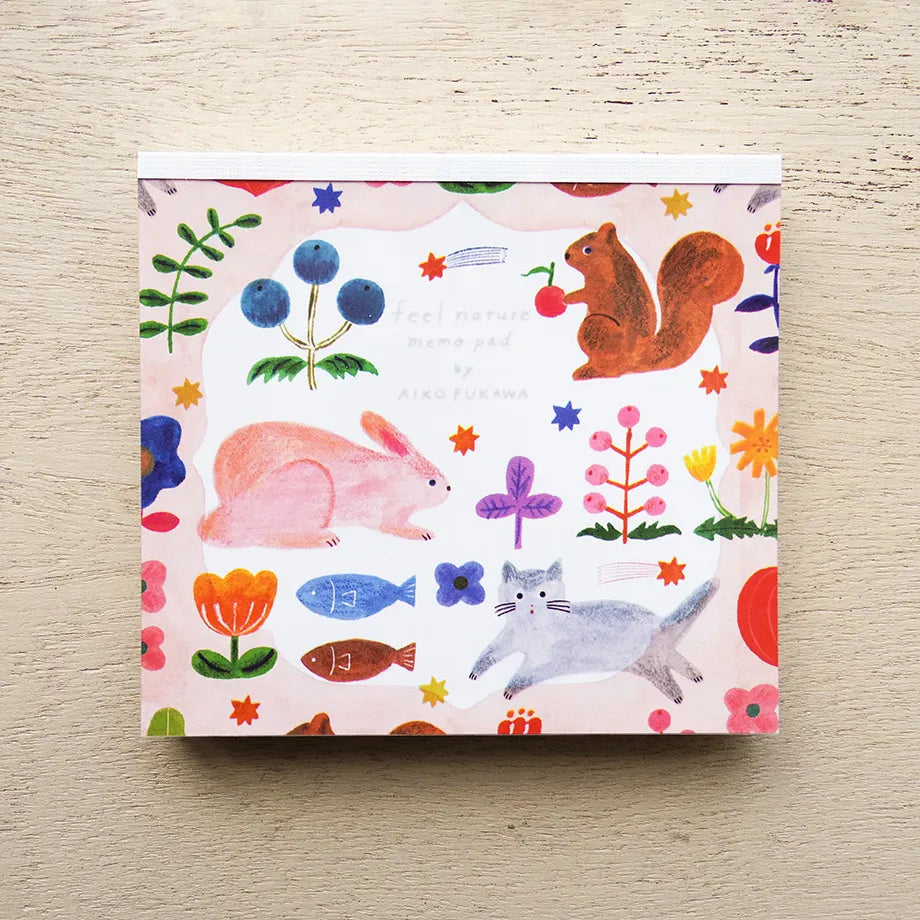 COZYCA x AIKO FUKAWA Block Memo - Feel Nature