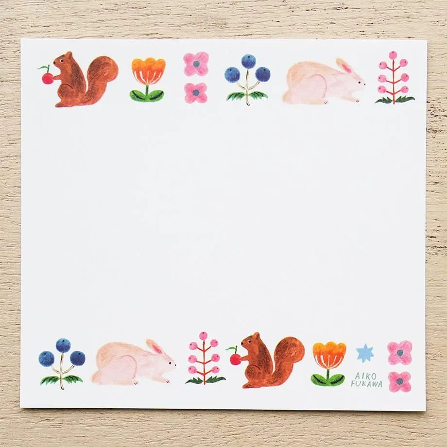 COZYCA x AIKO FUKAWA Block Memo - Feel Nature