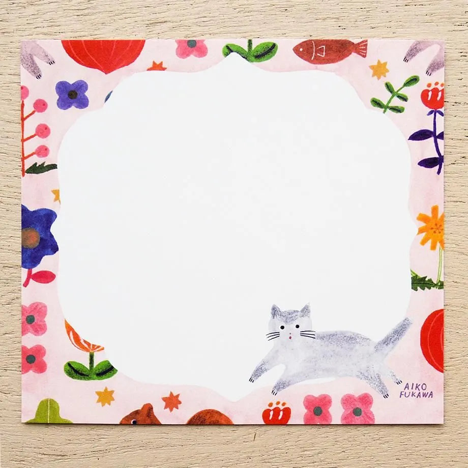 COZYCA x AIKO FUKAWA Block Memo - Feel Nature