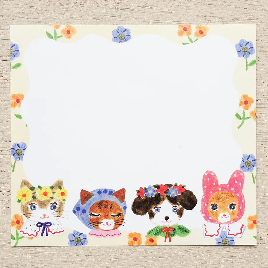 Cozyca x Aiko Fukawa Block Memo - Niko Niko Smile