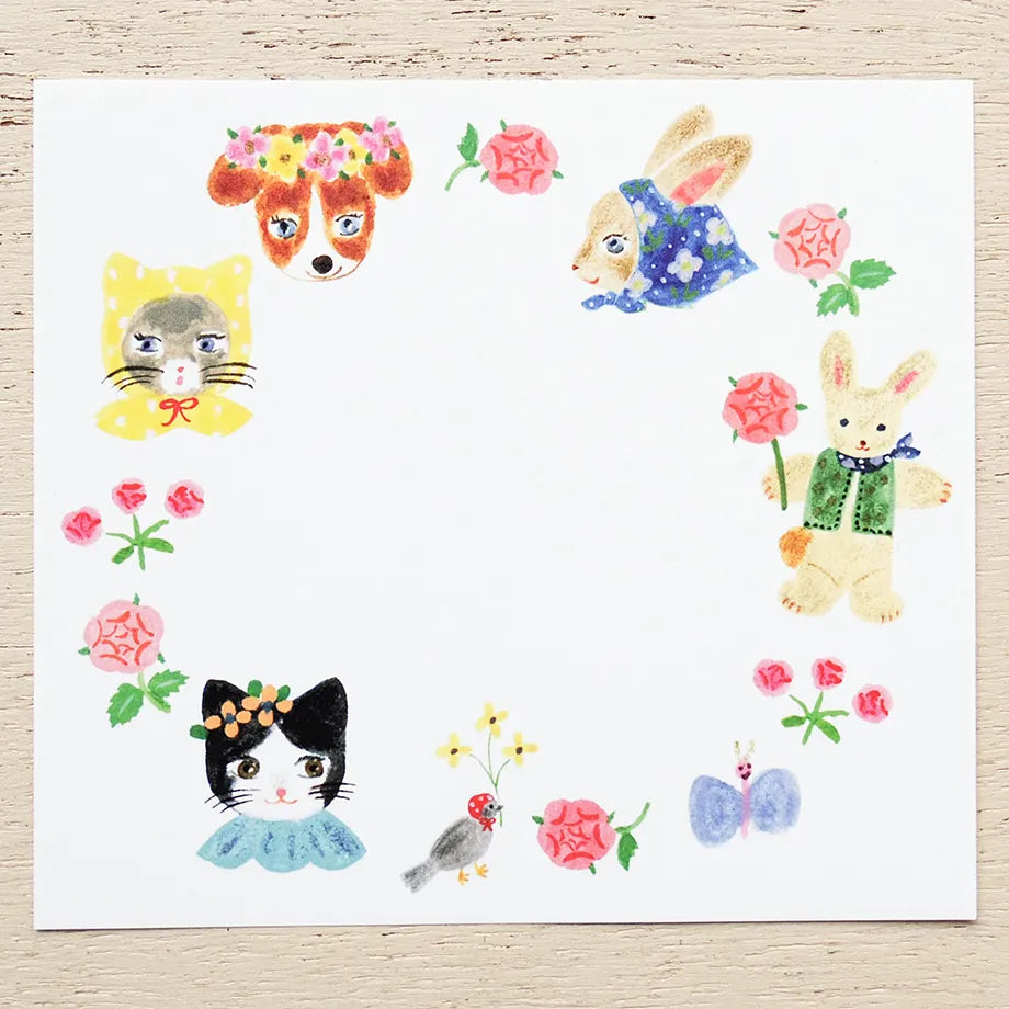 Cozyca x Aiko Fukawa Block Memo - Niko Niko Smile