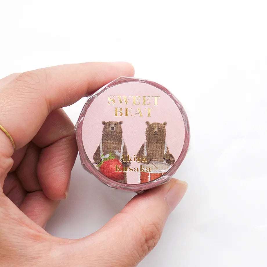 COZYCA x AKIRA KUSAKA Foil-Stamped Masking Tape - Sweet Beat