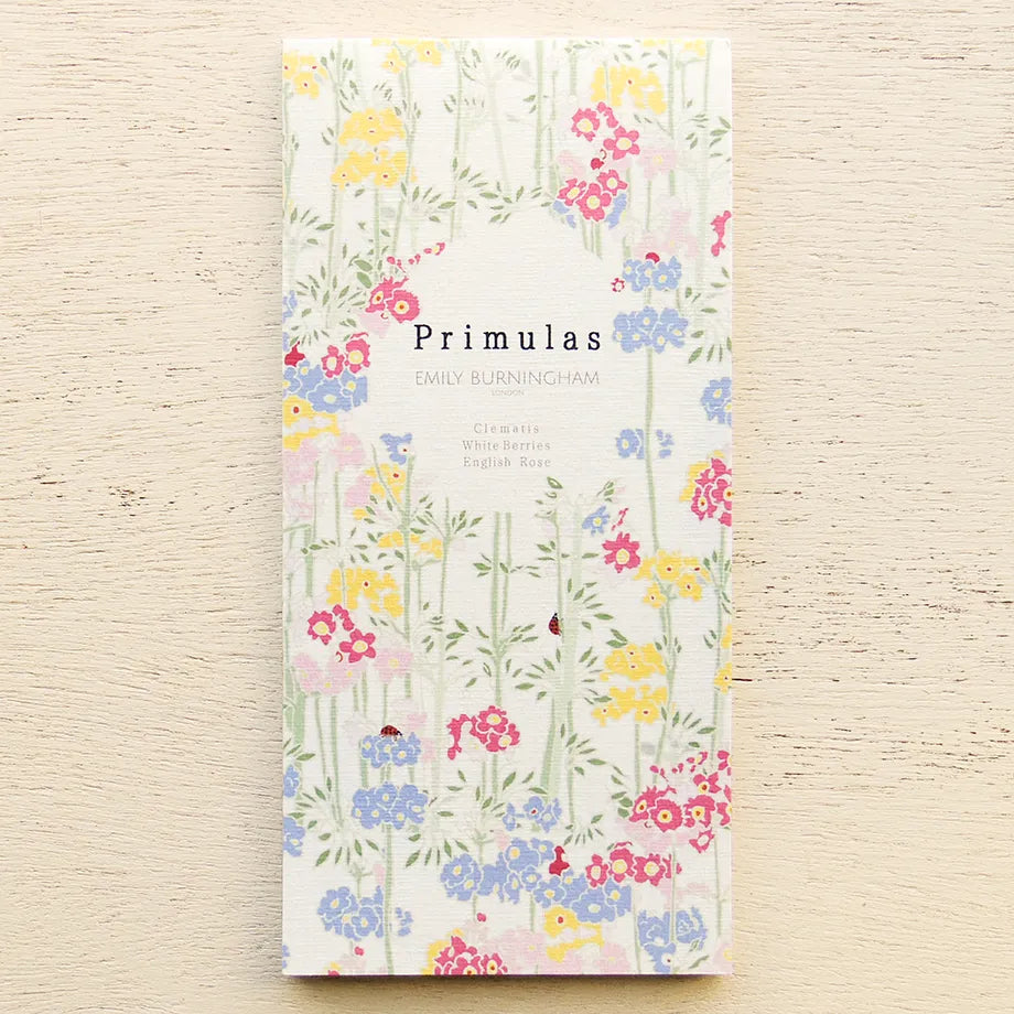 Cozyca x Emily Burningham Note Pad - Primulas