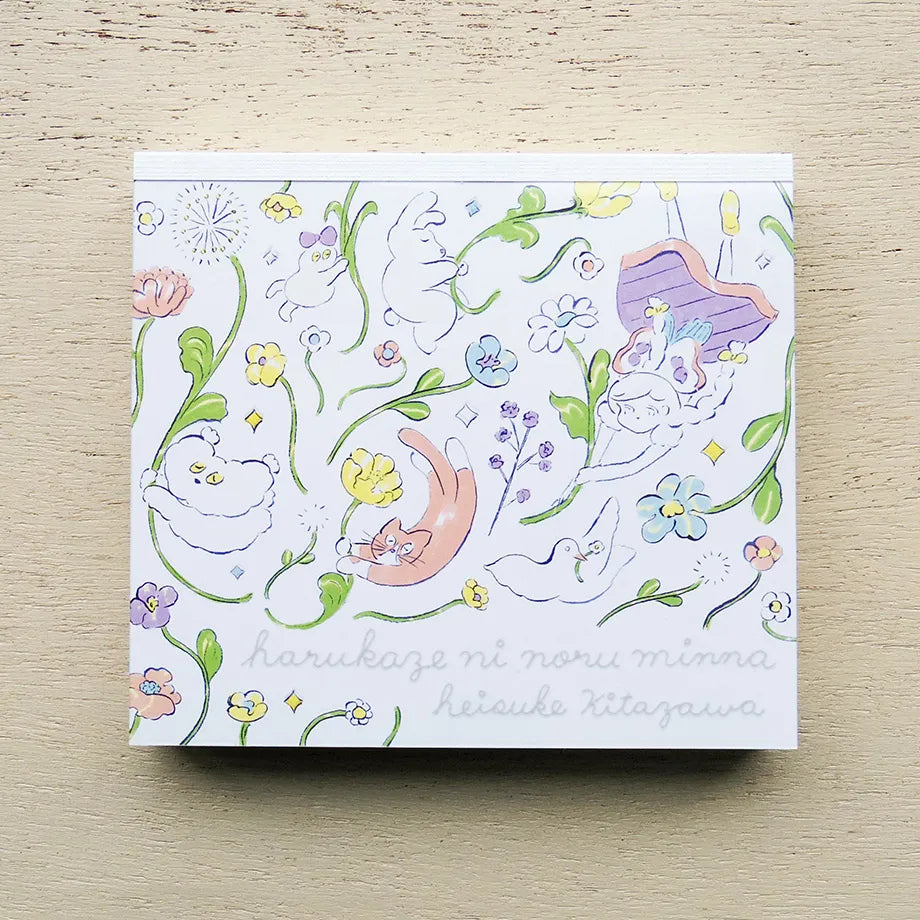 COZYCA x HEISUKE KITAZAWA Block Memo - Everyone Riding On The Spring Breeze