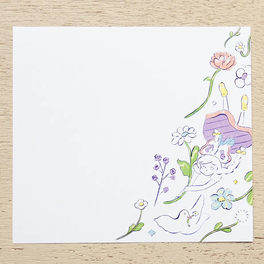 COZYCA x HEISUKE KITAZAWA Block Memo - Everyone Riding On The Spring Breeze