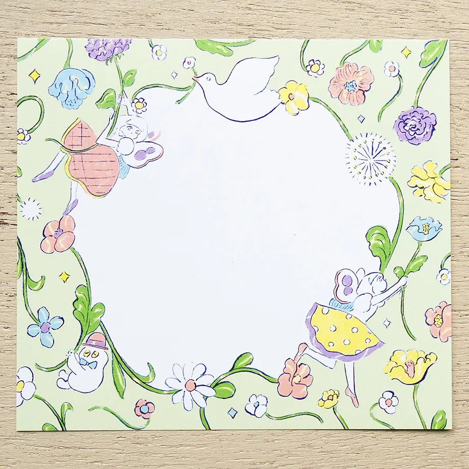 COZYCA x HEISUKE KITAZAWA Block Memo - Everyone Riding On The Spring Breeze