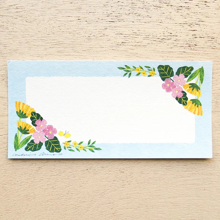 COZYCA x MIDORI ASANO Note Pad - Botanical Season