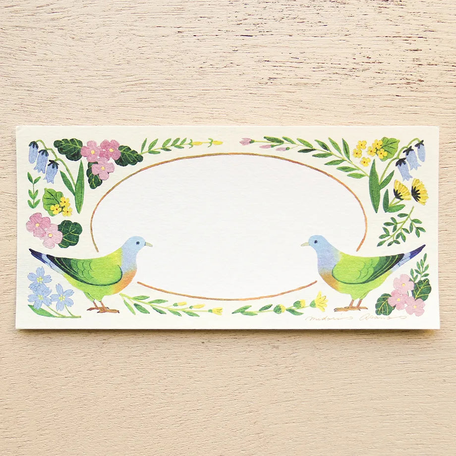 COZYCA x MIDORI ASANO Note Pad - Botanical Season