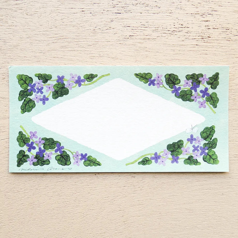 COZYCA x MIDORI ASANO Note Pad - Botanical Season