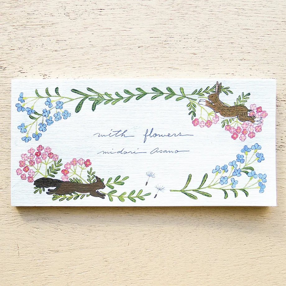 COZYCA x MIDORI ASANO Note Pad - With Flowers