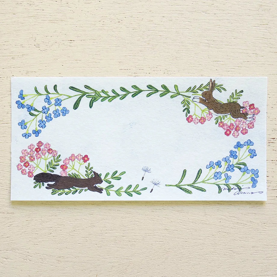 COZYCA x MIDORI ASANO Note Pad - With Flowers