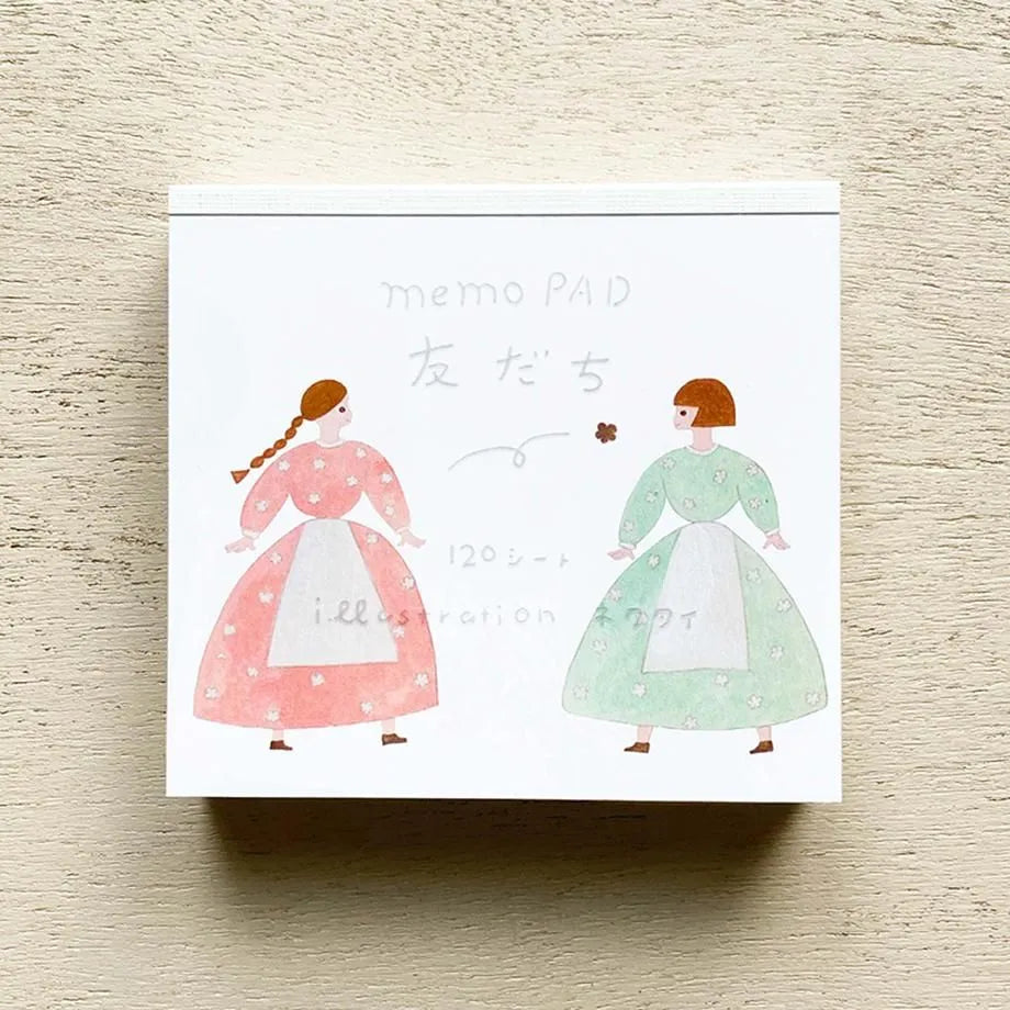 COZYCA x NECKTIE Block Memo - Friends