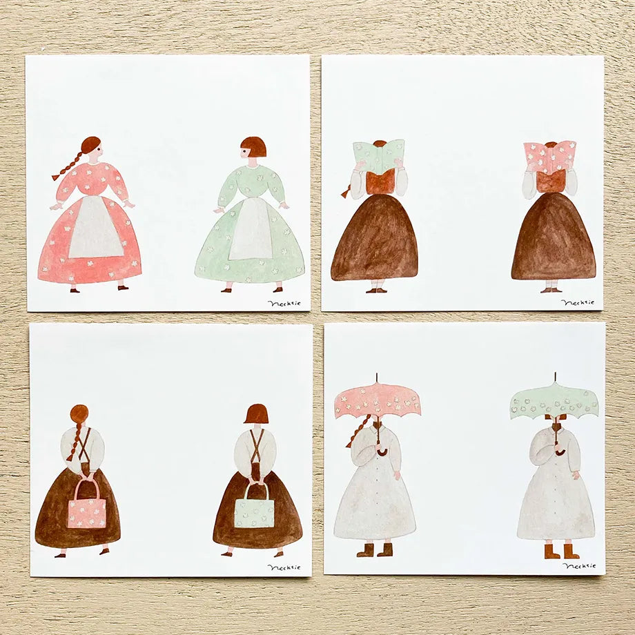 COZYCA x NECKTIE Block Memo - Friends