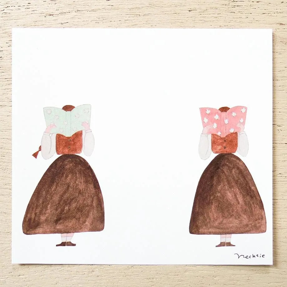 COZYCA x NECKTIE Block Memo - Friends