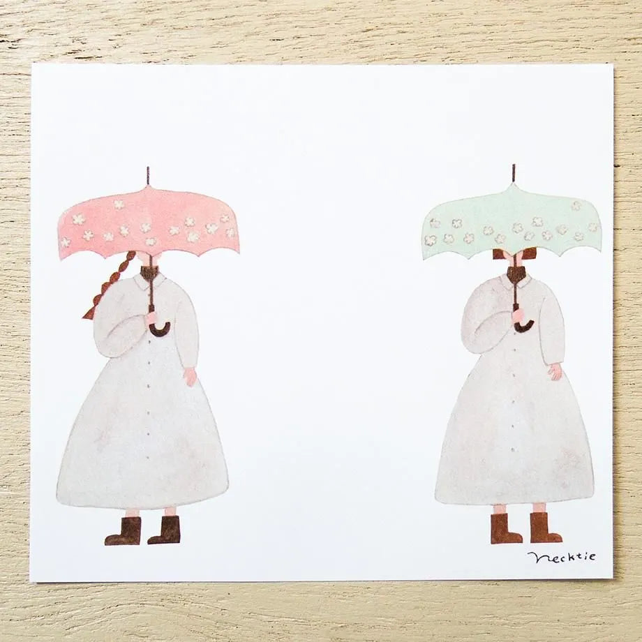 COZYCA x NECKTIE Block Memo - Friends