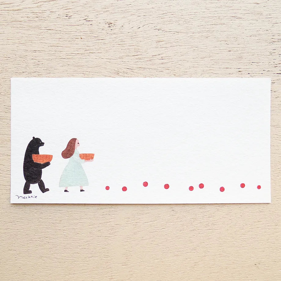 Cozyca x Necktie Note Pad - Someone's Lost Item