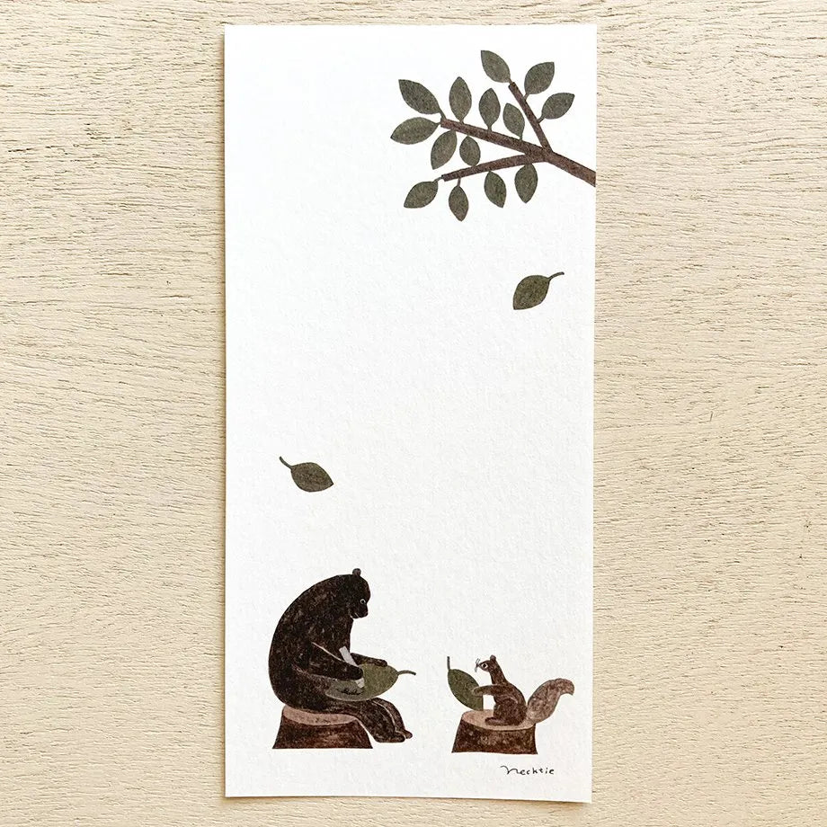 Cozyca x Necktie Note Pad - Write A Letter