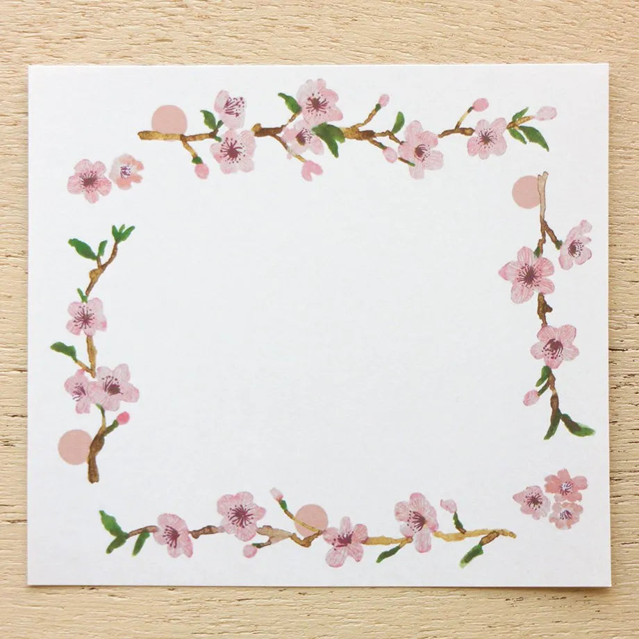 COZYCA x OMORI YUKO Block Memo - Sakura