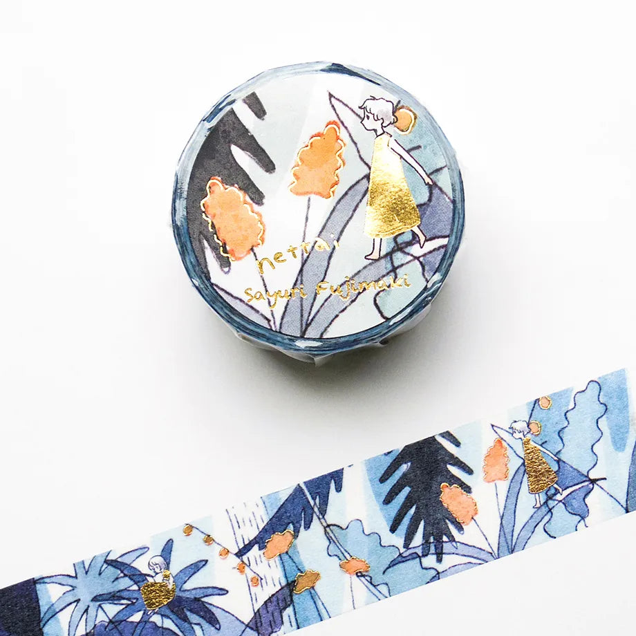 COZYCA x SAYURI FUJIMAKI Foil-Stamped Masking Tape - Nettai