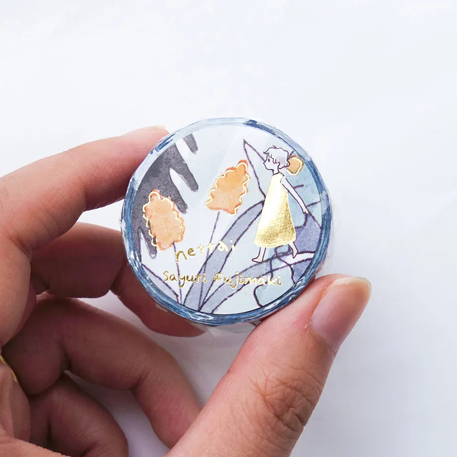 COZYCA x SAYURI FUJIMAKI Foil-Stamped Masking Tape - Nettai