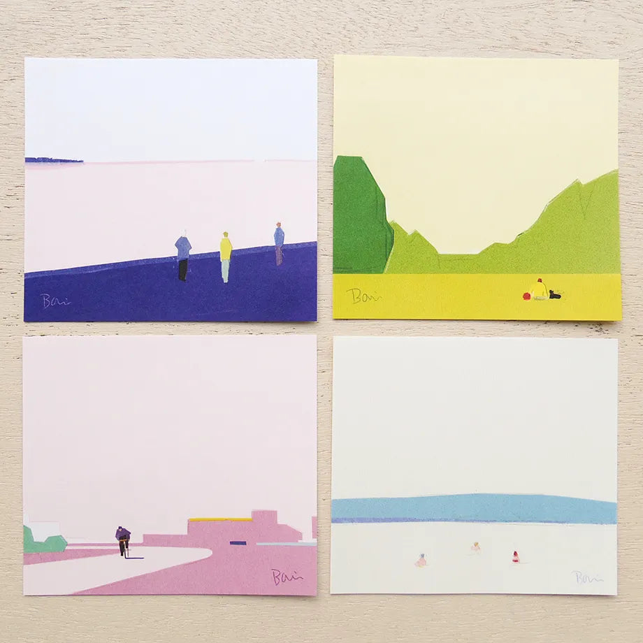 COZYCA x TAKU BANNAI Block Memo - Life