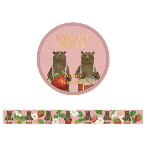 COZYCA x AKIRA KUSAKA Foil-Stamped Masking Tape - Sweet Beat