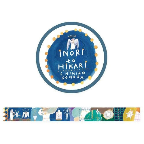 COZYCA x CHIHIRO SONODA Foil-Stamped Masking Tape - Inori To Hikari