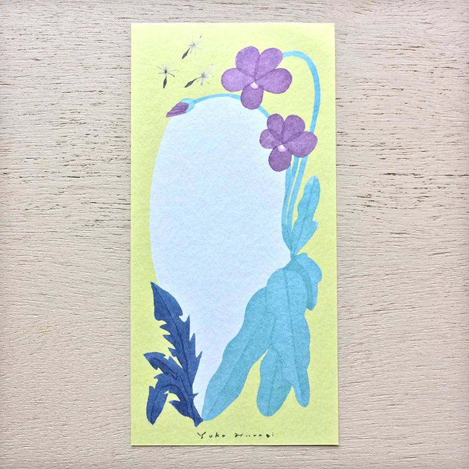 COZYCA x YUKA HIIRAGI Note Pad - Fuwari