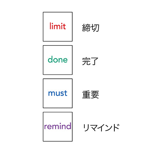 Daigo isshoni. Point Stamp Stick - Task