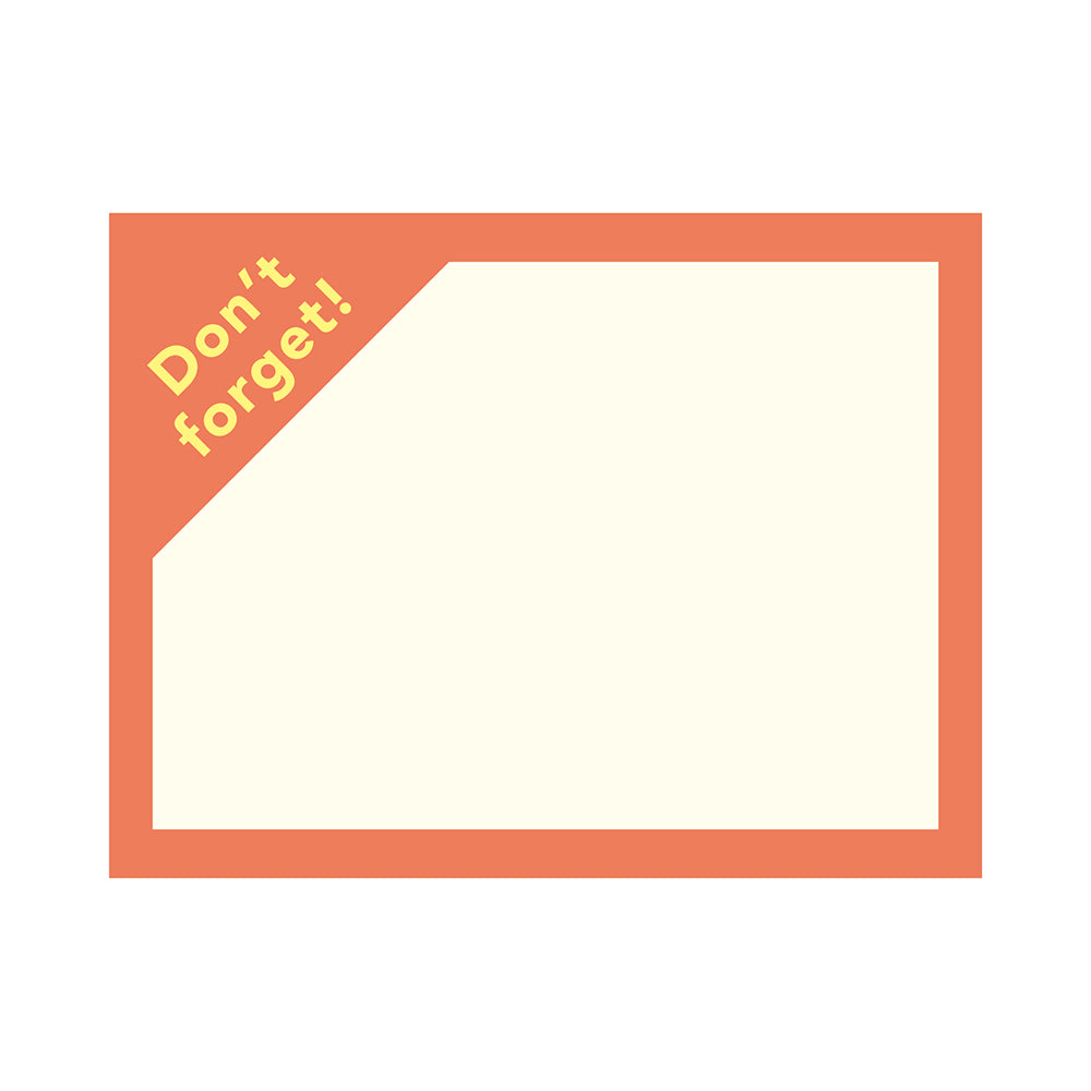 DAIGO isshoni. To-Do - Sticky Notes - Roll - Red