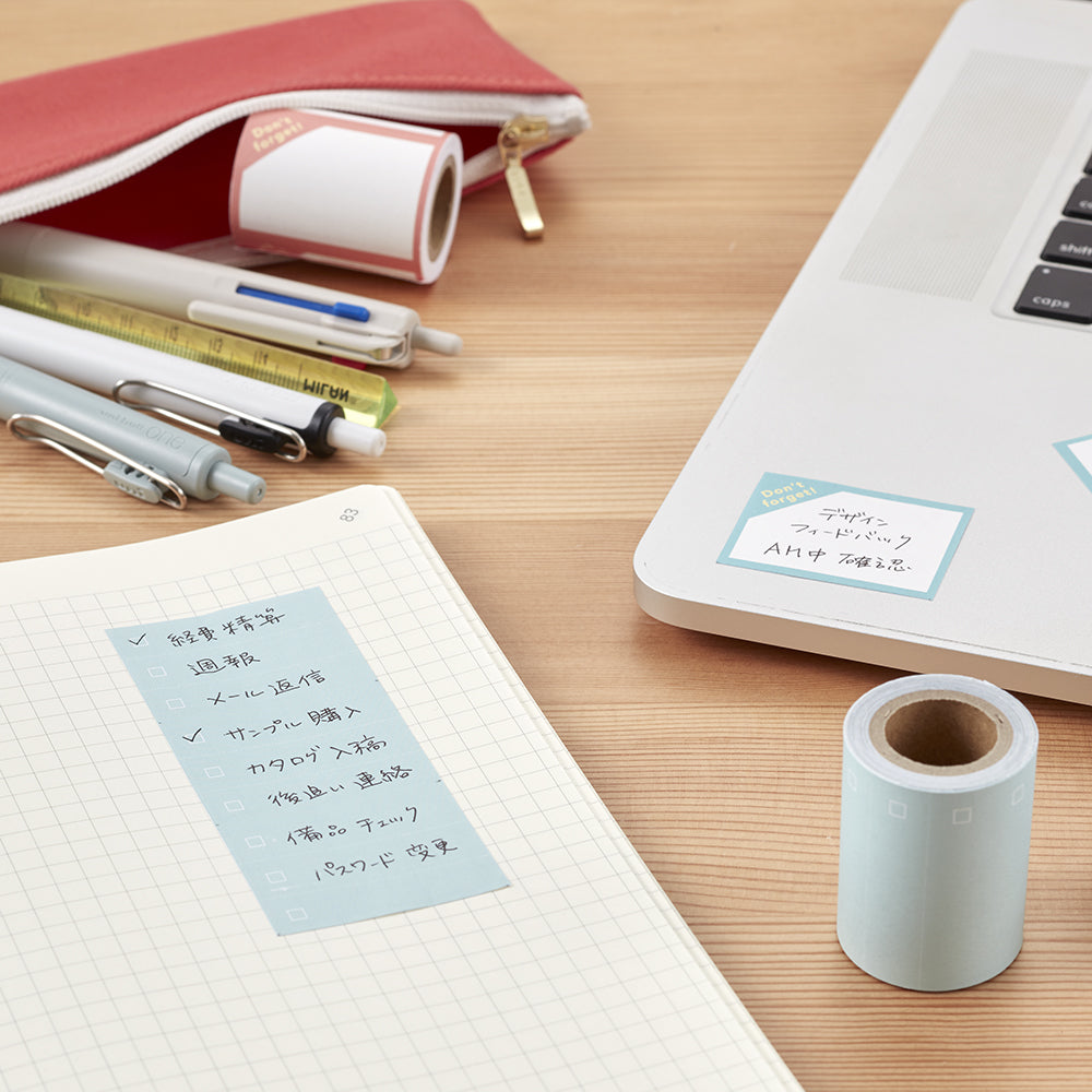 DAIGO isshoni. To-Do - Sticky Notes - Roll - Red