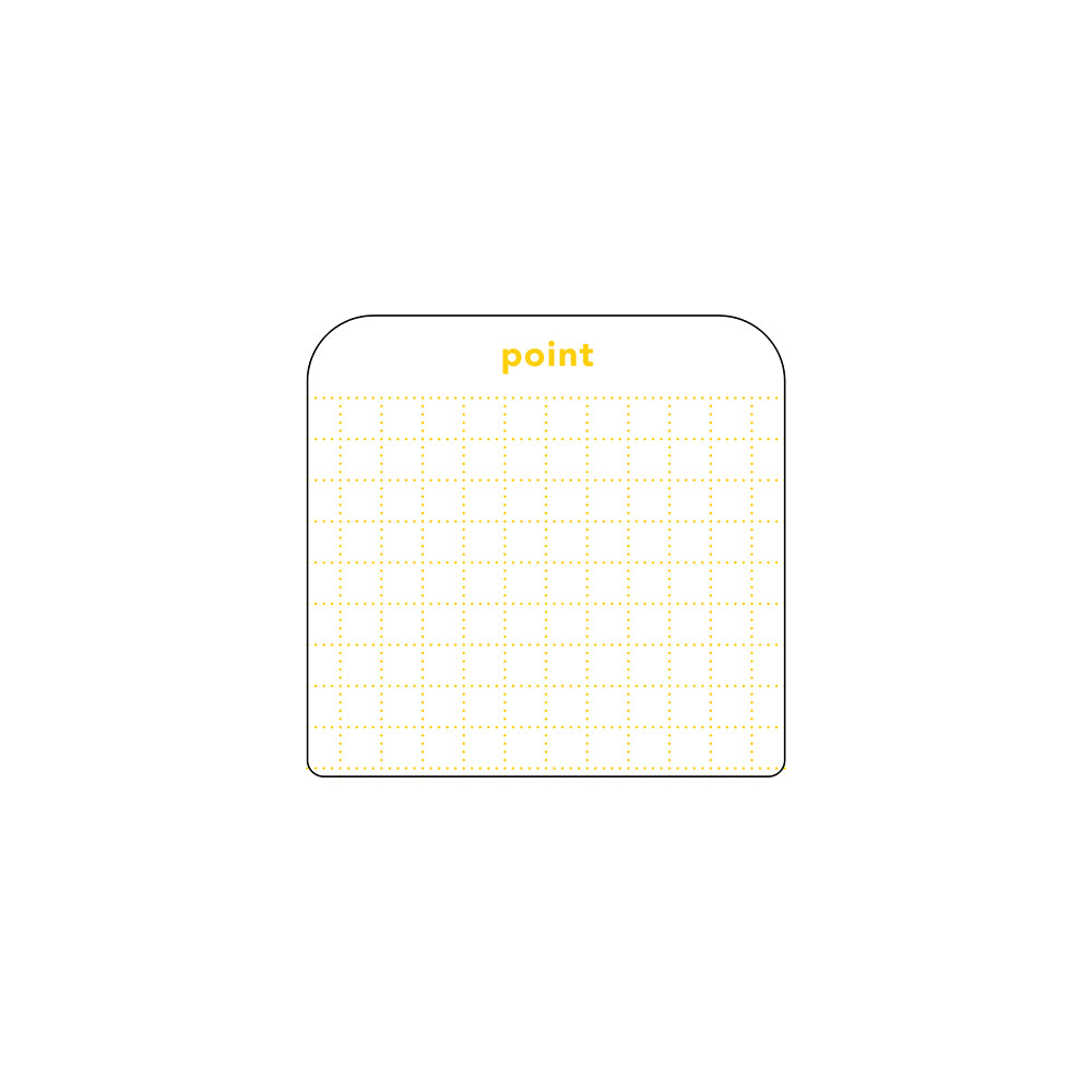 Daigo isshoni. To-Do Sticky Notes Film- S - Red